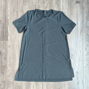 Eileen Fisher Tunic T-shirt Dress Top Crew Neck